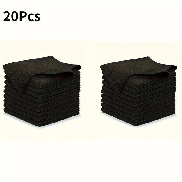 20pcs 25X25cm Black